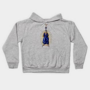 Religion and Science Virgin Mary and Alchemy Kids Hoodie
